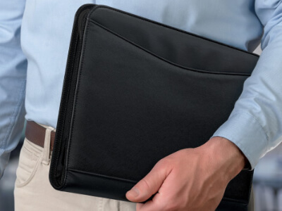 Leather Compendiums for Corporate Professionals 
